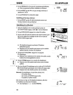 Предварительный просмотр 10 страницы Philips AZ 2805 Instructions For Use Manual