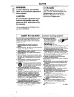 Предварительный просмотр 4 страницы Philips AZ 2905 Owner'S Manual