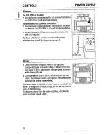 Предварительный просмотр 8 страницы Philips AZ 2905 Owner'S Manual