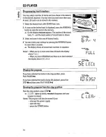 Предварительный просмотр 14 страницы Philips AZ 2905 Owner'S Manual