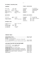 Preview for 3 page of Philips AZ 3038 Service Manual