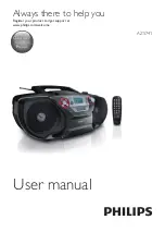 Philips AZ 5741 User Manual preview