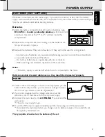 Preview for 7 page of Philips AZ-6188 SERIES User Manual