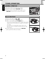 Preview for 8 page of Philips AZ-6188 SERIES User Manual