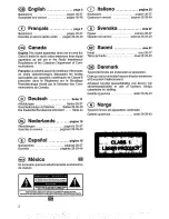 Предварительный просмотр 2 страницы Philips AZ 6801 User Manual