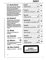 Предварительный просмотр 2 страницы Philips AZ 6821 Operating Manual