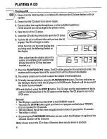 Предварительный просмотр 8 страницы Philips AZ 6821 Operating Manual