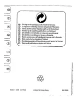 Предварительный просмотр 19 страницы Philips AZ 6821 Operating Manual