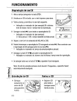 Предварительный просмотр 10 страницы Philips AZ 6842 (Portuguese) Manual De Utilização