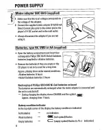 Предварительный просмотр 6 страницы Philips AZ 6847 Operating Manual