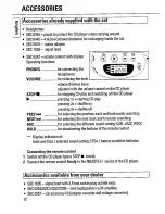 Предварительный просмотр 12 страницы Philips AZ 6847 Operating Manual