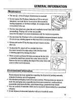 Предварительный просмотр 13 страницы Philips AZ 6847 Operating Manual