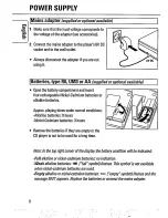 Preview for 8 page of Philips AZ 6850 Instructions For Use Manual