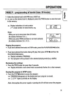 Preview for 17 page of Philips AZ 7000 Owner'S Manual