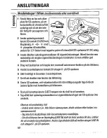 Preview for 8 page of Philips AZ 7160 (Swedish) Instructions For Use Manual