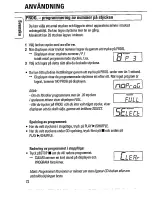 Preview for 12 page of Philips AZ 7160 (Swedish) Instructions For Use Manual