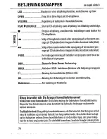 Preview for 16 page of Philips AZ 7160 (Swedish) Instructions For Use Manual