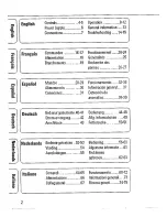 Preview for 2 page of Philips AZ 7260 Instructions For Use Manual