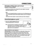 Preview for 7 page of Philips AZ 7260 Instructions For Use Manual