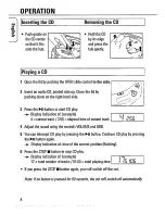 Preview for 8 page of Philips AZ 7260 Instructions For Use Manual