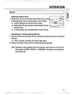 Предварительный просмотр 11 страницы Philips AZ 7265 Instructions For Use Manual