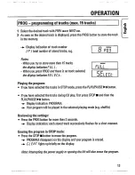 Предварительный просмотр 13 страницы Philips AZ 7265 Instructions For Use Manual