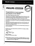 Preview for 6 page of Philips AZ 7275 Owner'S Manual