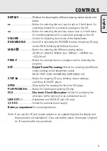 Preview for 5 page of Philips AZ 7376 Instructions For Use Manual