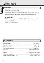 Preview for 6 page of Philips AZ 7376 Instructions For Use Manual