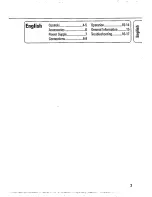 Preview for 3 page of Philips AZ 7466 Instructions For Use Manual