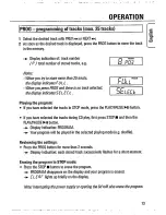 Preview for 13 page of Philips AZ 7466 Instructions For Use Manual