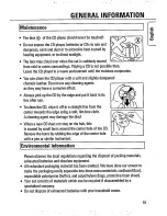 Preview for 15 page of Philips AZ 7466 Instructions For Use Manual