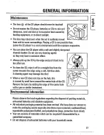 Preview for 17 page of Philips AZ 7474 Instructions For Use Manual