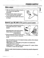 Предварительный просмотр 9 страницы Philips AZ 7476 Instructions For Use Manual