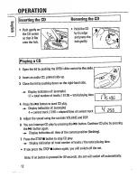 Предварительный просмотр 12 страницы Philips AZ 7476 Instructions For Use Manual