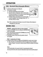 Предварительный просмотр 16 страницы Philips AZ 7476 Instructions For Use Manual