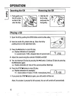 Предварительный просмотр 12 страницы Philips AZ 7565 Instructions For Use Manual