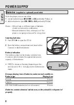 Preview for 8 page of Philips AZ 7900/01 User Manual