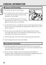 Preview for 20 page of Philips AZ 7900/01 User Manual