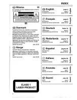 Предварительный просмотр 2 страницы Philips AZ 8020 Operating Manual