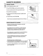 Предварительный просмотр 10 страницы Philips AZ 8052 Instructions For Use Manual