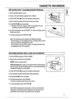 Предварительный просмотр 11 страницы Philips AZ 8052 Instructions For Use Manual