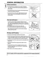 Предварительный просмотр 12 страницы Philips AZ 8052 Instructions For Use Manual