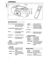 Предварительный просмотр 4 страницы Philips AZ 8057 User Manual