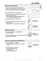 Предварительный просмотр 9 страницы Philips AZ 8057 User Manual