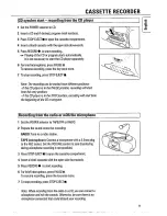 Предварительный просмотр 11 страницы Philips AZ 8057 User Manual