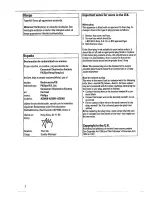 Preview for 2 page of Philips AZ 8060 Instructions For Use Manual