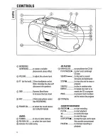 Предварительный просмотр 4 страницы Philips AZ 8070 Instructions For Use Manual