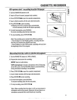 Предварительный просмотр 11 страницы Philips AZ 8070 Instructions For Use Manual