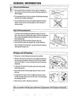 Предварительный просмотр 12 страницы Philips AZ 8075 Instructions For Use Manual